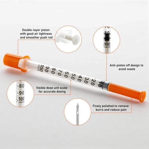 31G Fine Needle Insulin Syringes suppliers