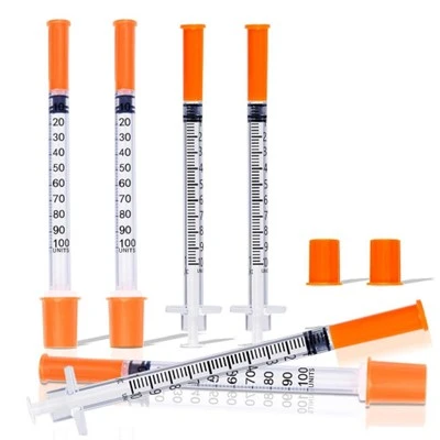 Disposable Sterile Insulin Safety Syringe