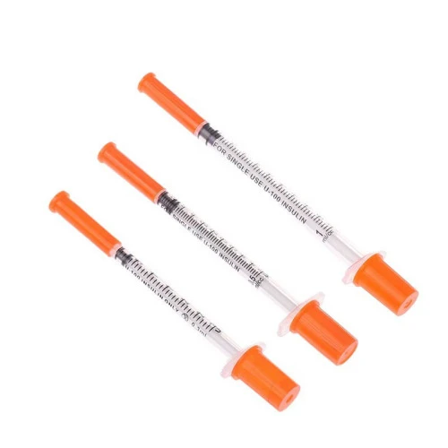 Sterile Diabetic Insulin Syringes
